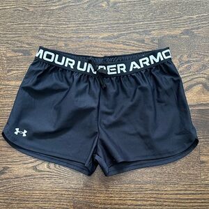 Under Armour Women's Black Athletic Shorts